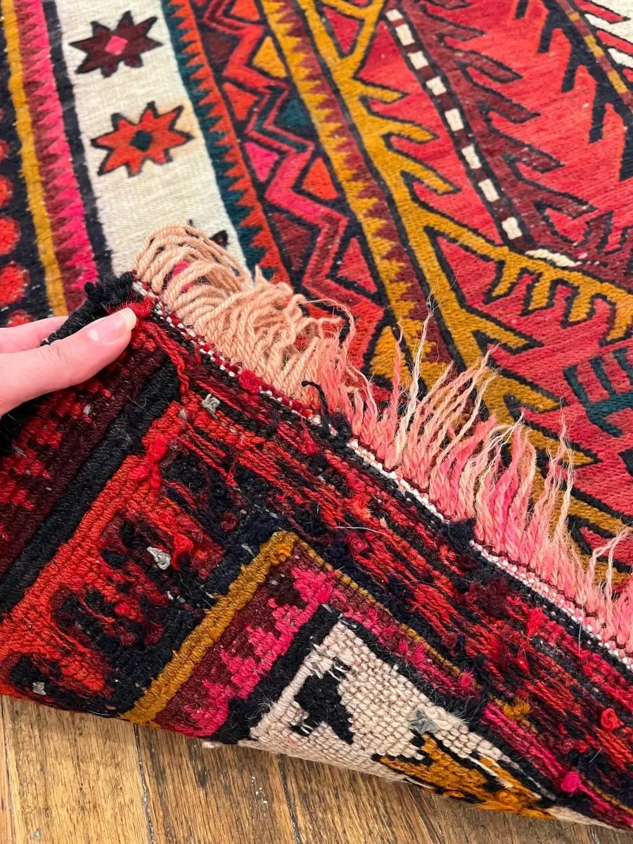 Persian Azerbaijan Soumak Runner | 3' 9" x 11' Rug the Rock