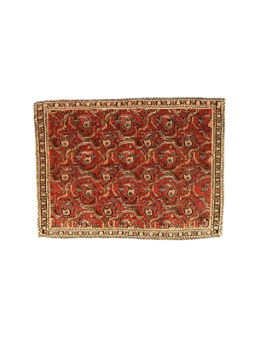 Persian Bijar Rug | 2' 2" x 2' 11" Rug the Rock