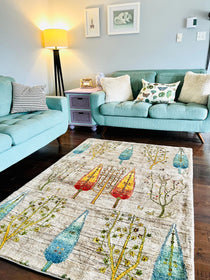 Persian Gabbeh Rug | 6’ 6” x 4’ 7” Rug the Rock