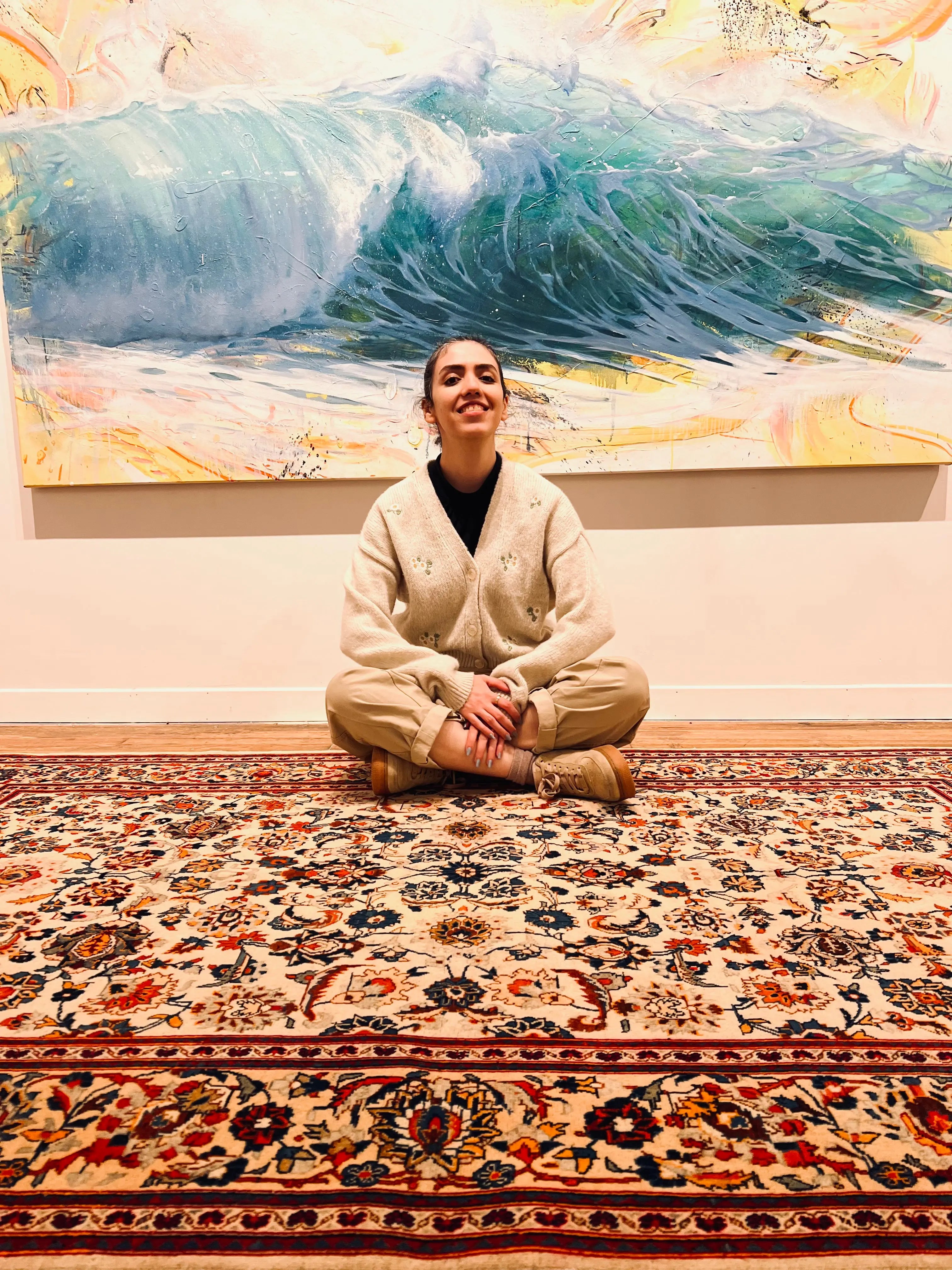 Persian Kashan | 7’ x 4’ 6” Rug the Rock