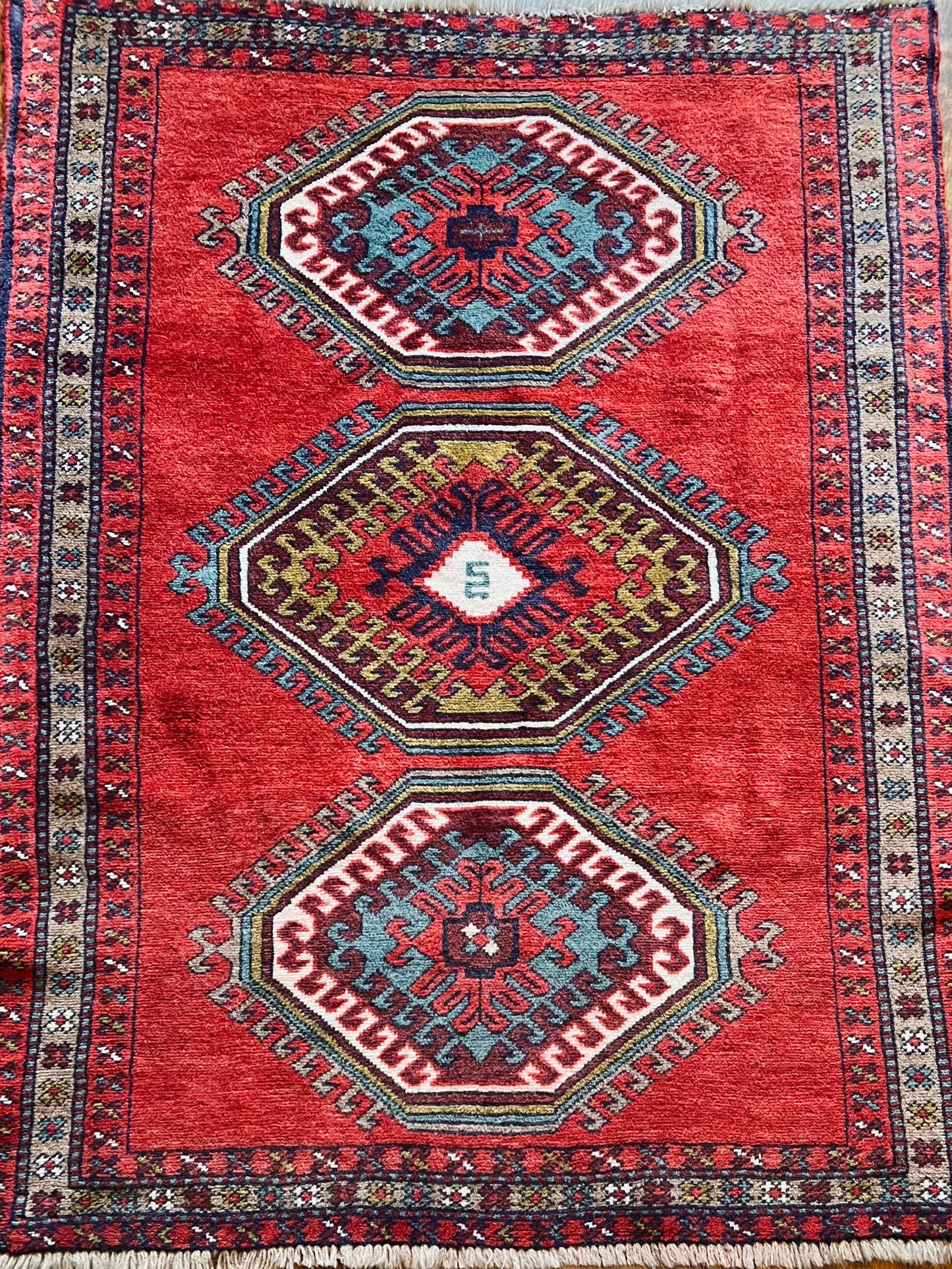 Persian Kurdish Rug | 5' 2" x 3' 9" Rug the Rock