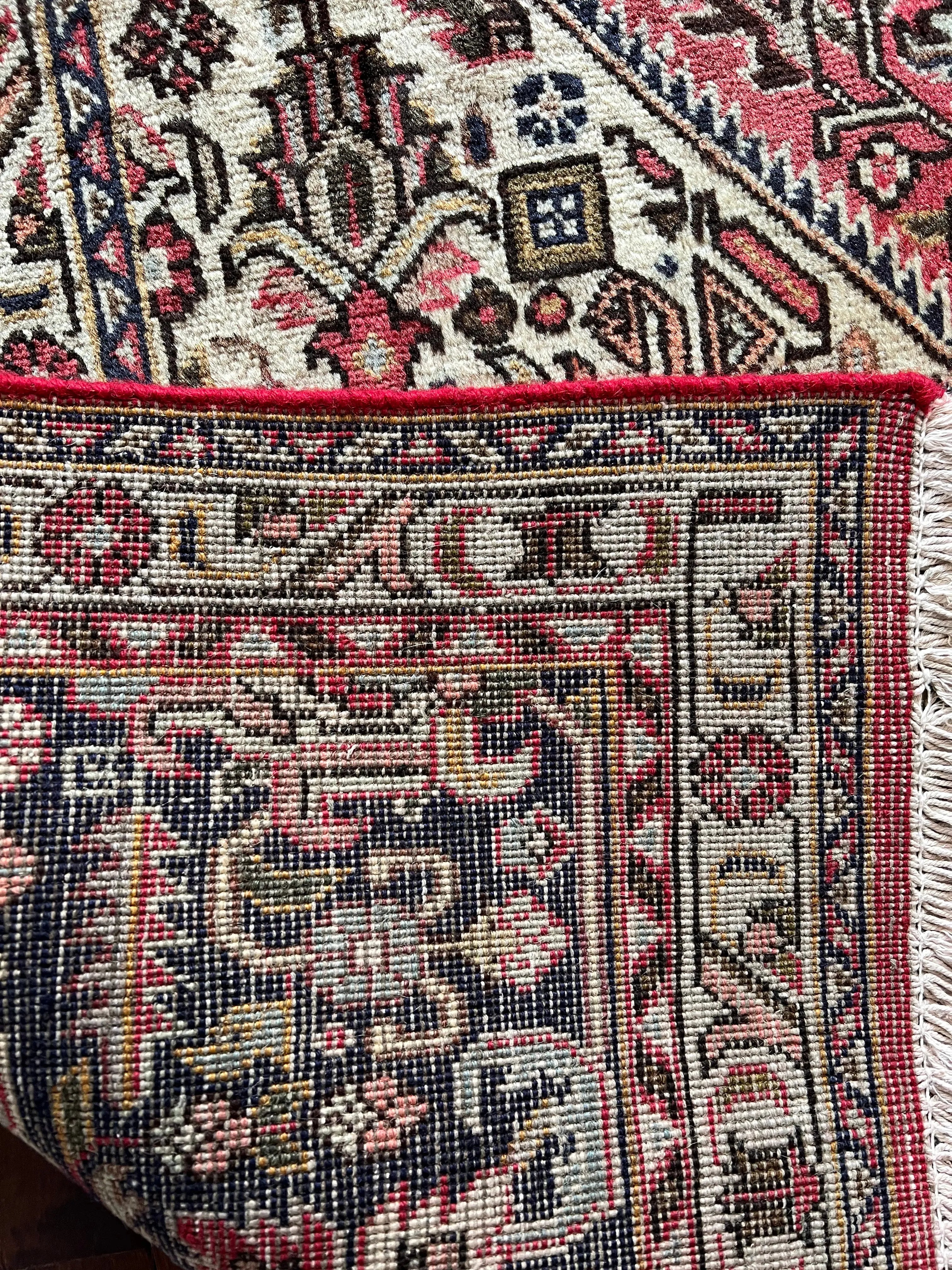 Persian Tabriz Azarshahr Rug | 9’ 8” x 6’ 4” Rug the Rock