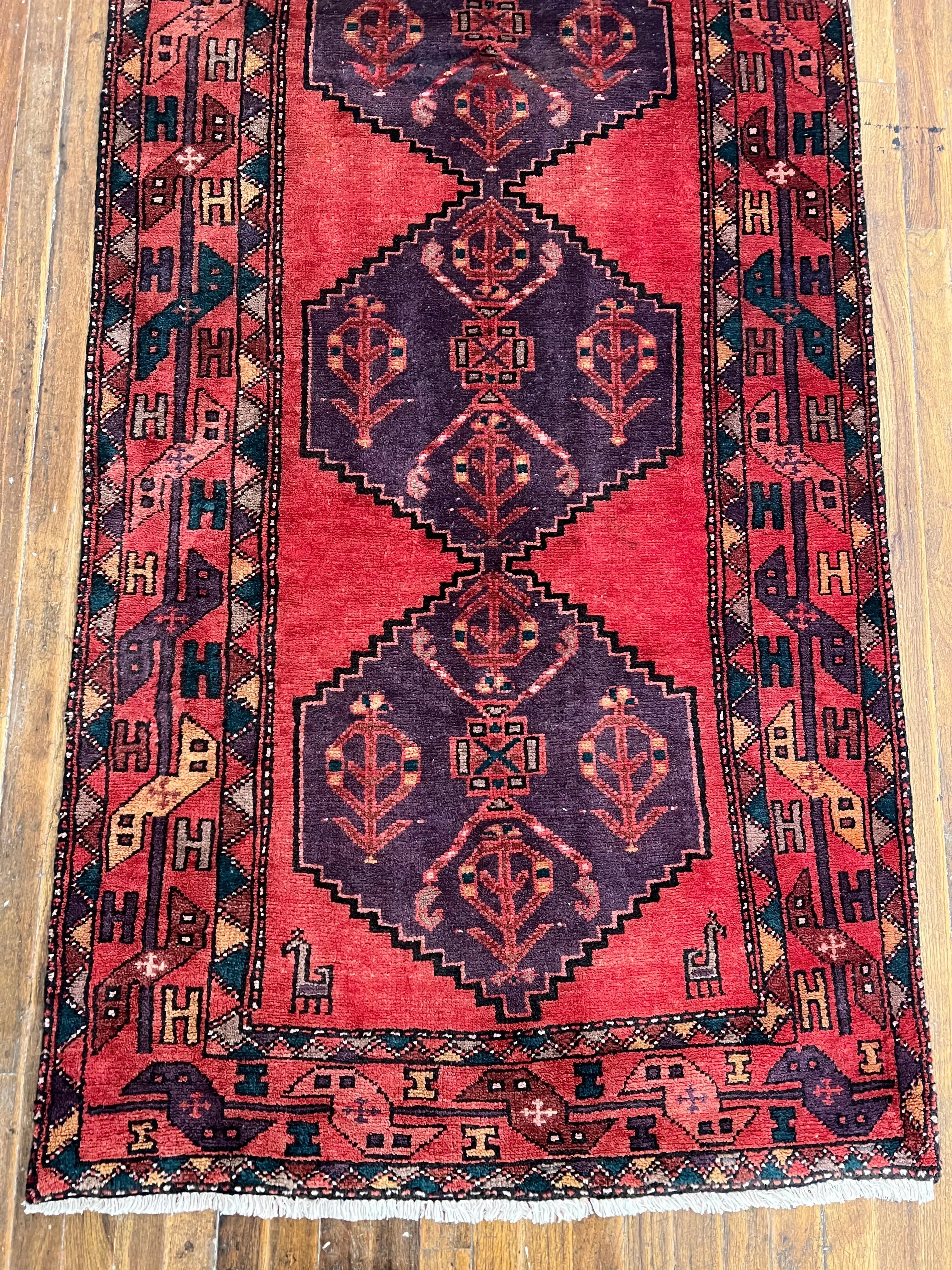 Persian vintage runner | 9’9” x 3’5” Rug the Rock