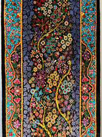 Silk Tableau Rug | 3' 4" x 1' Rug the Rock