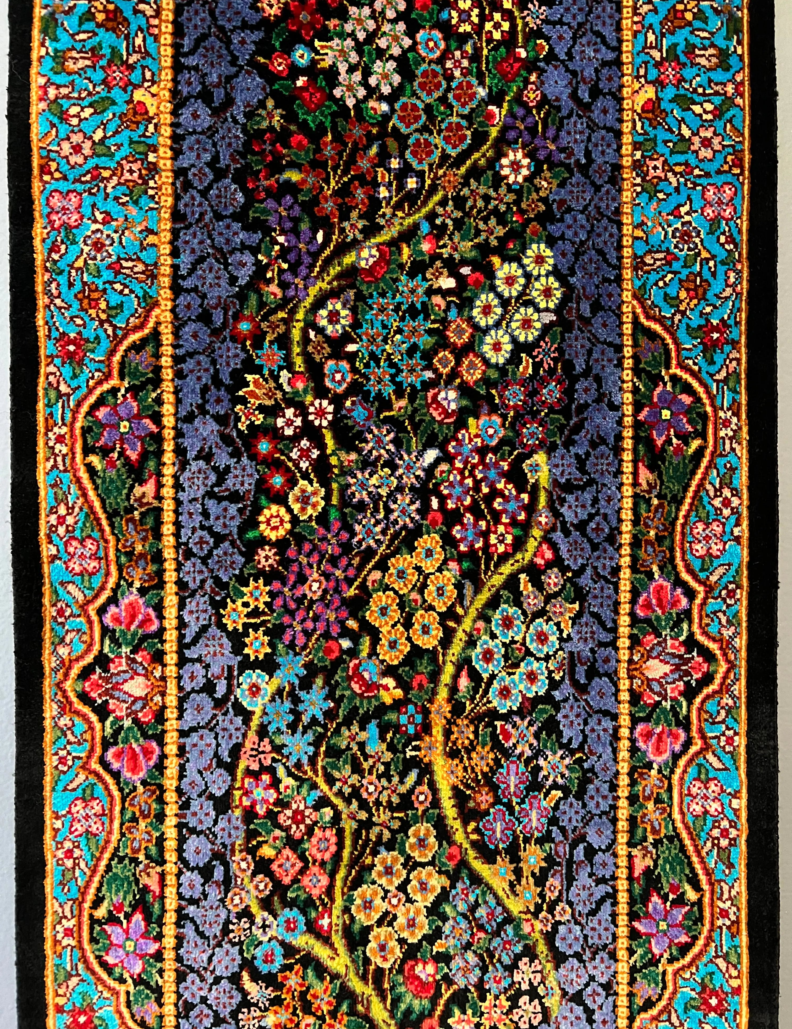 Silk Tableau Rug | 3' 4" x 1' Rug the Rock
