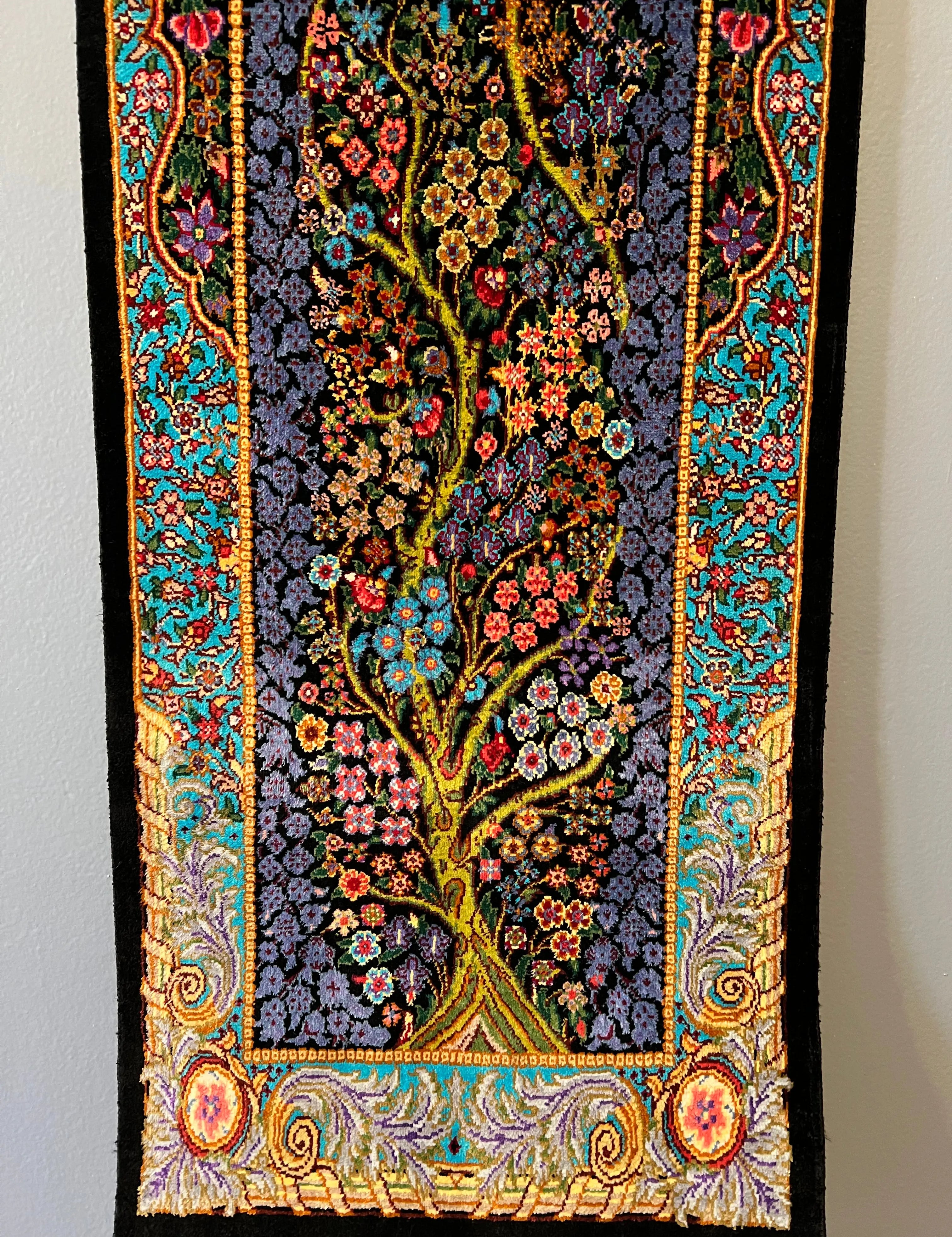 Silk Tableau Rug | 3' 4" x 1' Rug the Rock
