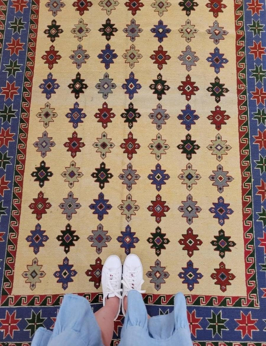 Afghan Kilim | 7’ 11” x 5’ 1” Rug the Rock