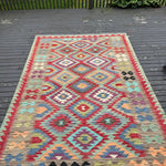 Afghan Maimana Kilim Rug | 5' 10" x 8' 5" Rug the Rock