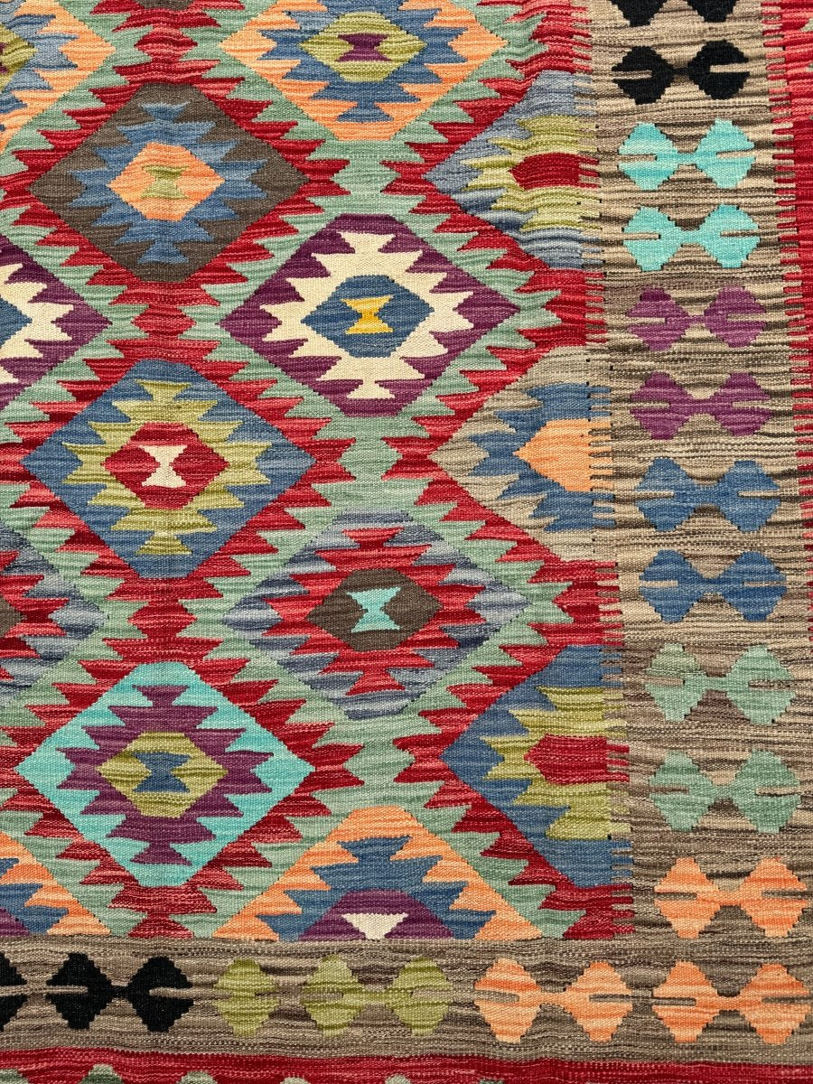 Afghan Maimana Kilim Rug | 5' 10" x 8' 5" Rug the Rock