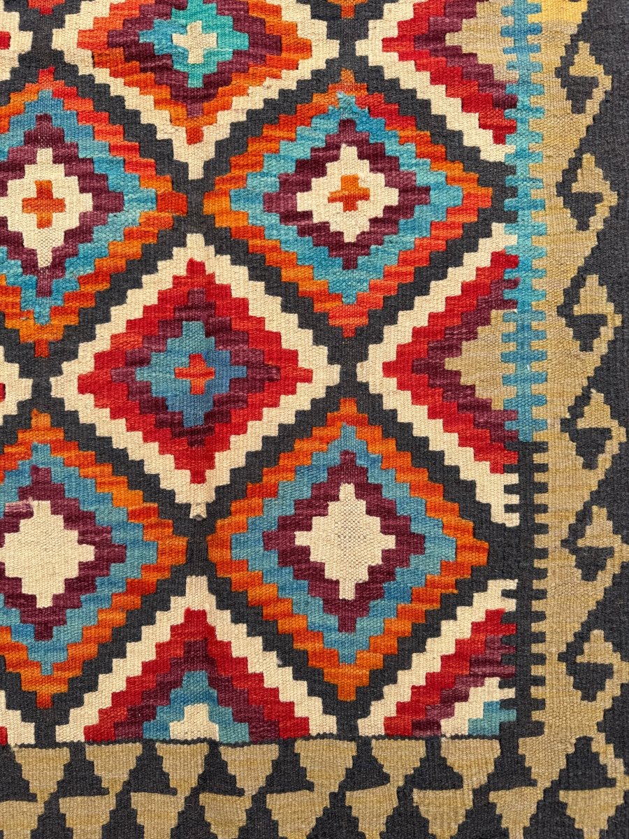 Afghan Maimana Kilim Runner | 2' 7" x 6' 8" Rug the Rock