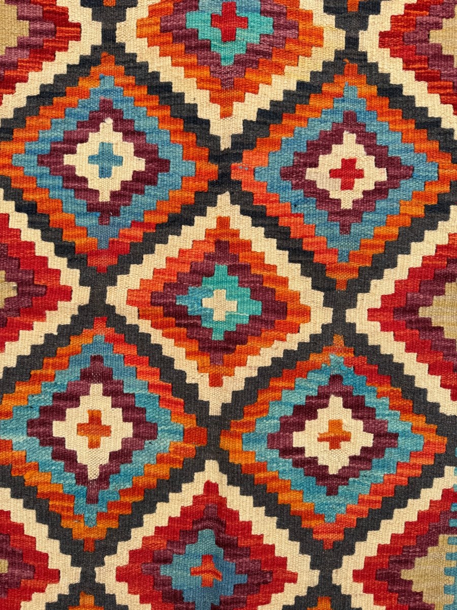 Afghan Maimana Kilim Runner | 2' 7" x 6' 8" Rug the Rock