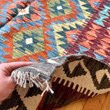 Afghan Maimana Kilim Rug | 6' 5" x 4' 6" Rug the Rock 