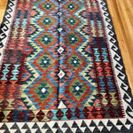 Afghan Maimana Kilim Rug | 6' 5" x 4' 6" Rug the Rock 