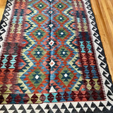 Afghan Maimana Kilim Rug | 6' 5" x 4' 6" Rug the Rock 