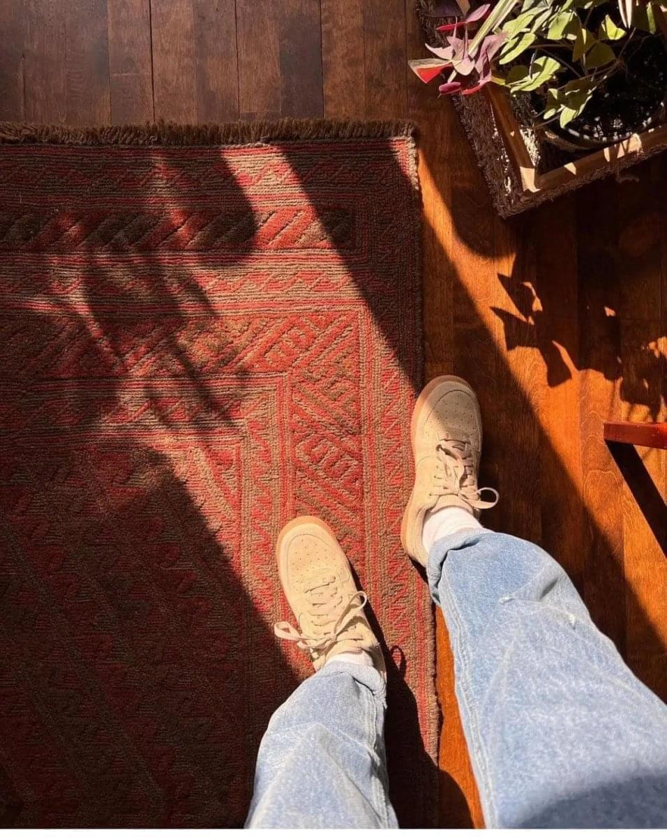 Afghan Rug | 5' 7" x 5' Rug the Rock