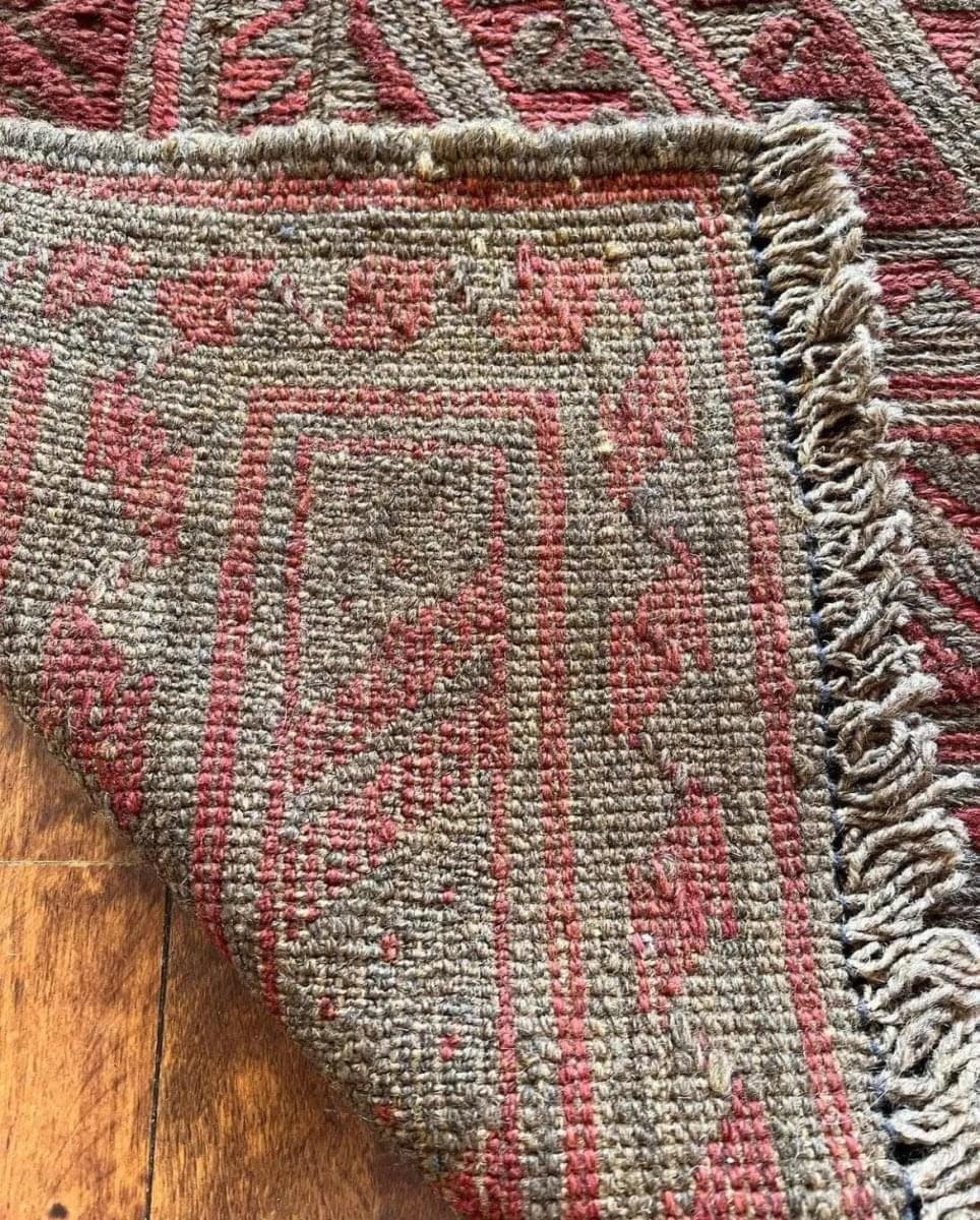 Afghan Rug | 5' 7" x 5' - Rug the Rock