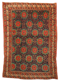 Antique Afshar Rug | 4' 3" x 5' 11" Rug the Rock 