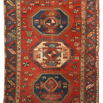 Antique Caucasian Karachov Kazak | 4' 11" x 6' 11" Rug the Rock 