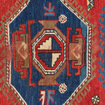 Antique Caucasian Karachov Kazak | 4' 11" x 6' 11" Rug the Rock 