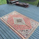 Antique Persian Senneh Kilim | 6' 3" x 4' 2" - Rug the Rock