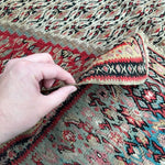 Antique Persian Senneh Kilim | 6' 3" x 4' 2" - Rug the Rock