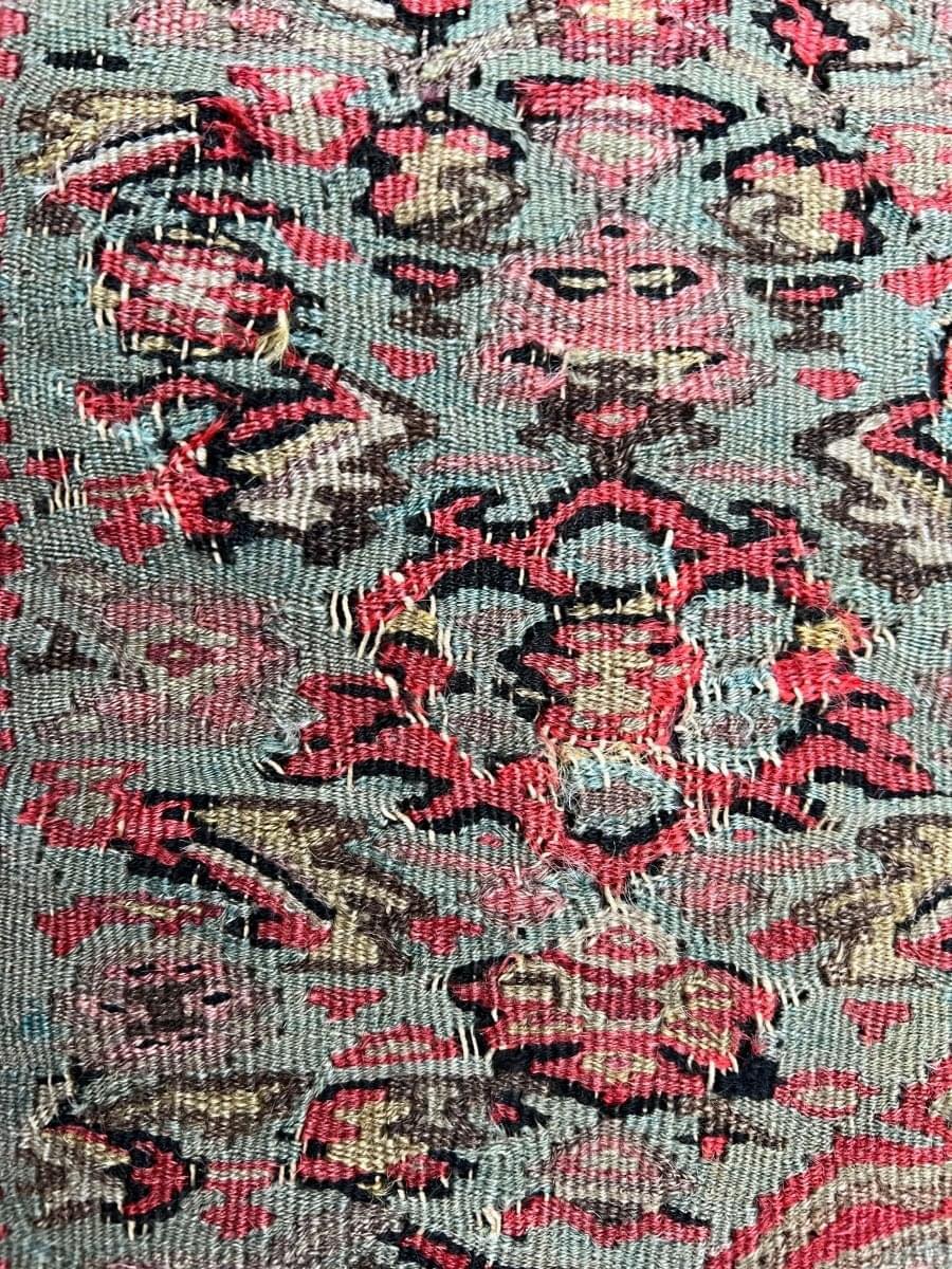 Antique Persian Senneh Kilim | 6' 3" x 4' 2" - Rug the Rock
