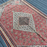 Antique Persian Senneh Kilim | 6' 3" x 4' 2" - Rug the Rock