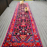 Behtash | 17' 3" x 4' | Persian Nahavand Runner Rug Rug the Rock 