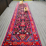 Behtash | 17' 3" x 4' | Persian Nahavand Runner Rug Rug the Rock 