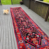 Behtash | 17' 3" x 4' | Persian Nahavand Runner Rug Rug the Rock 