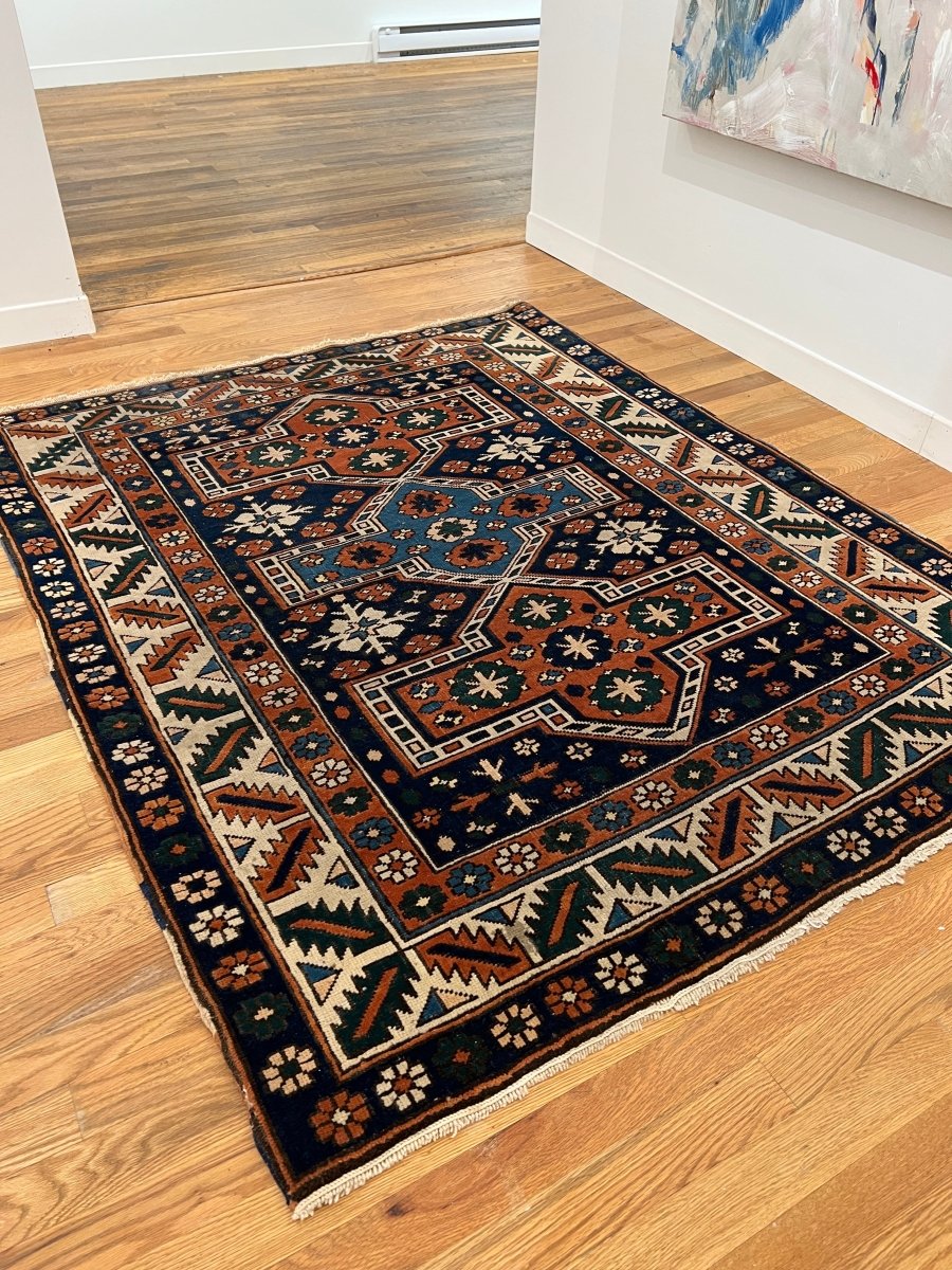 Central Anatolian Rug | 4' 3" x 5' 3" Rug the Rock