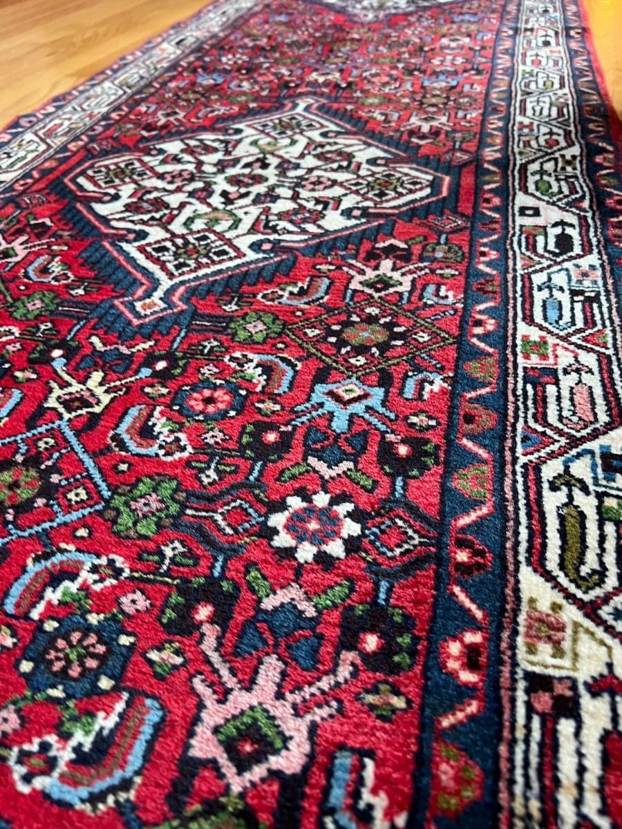 Hamadan Asadabad Runner | 12' 8" x 2' 5" - Rug the Rock