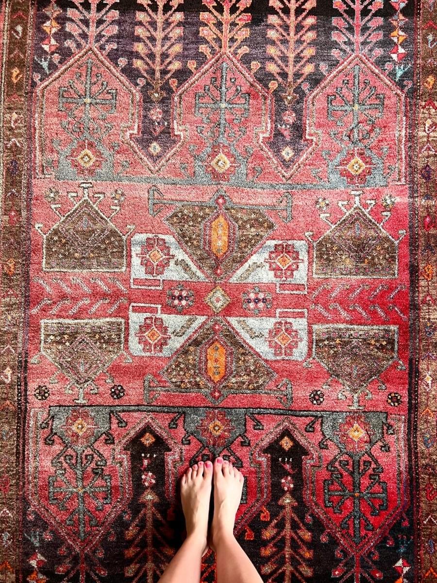 Hiwa | 9'8" x 5' 3" | Vintage Kurdish Koliyai Rug Rug the Rock 
