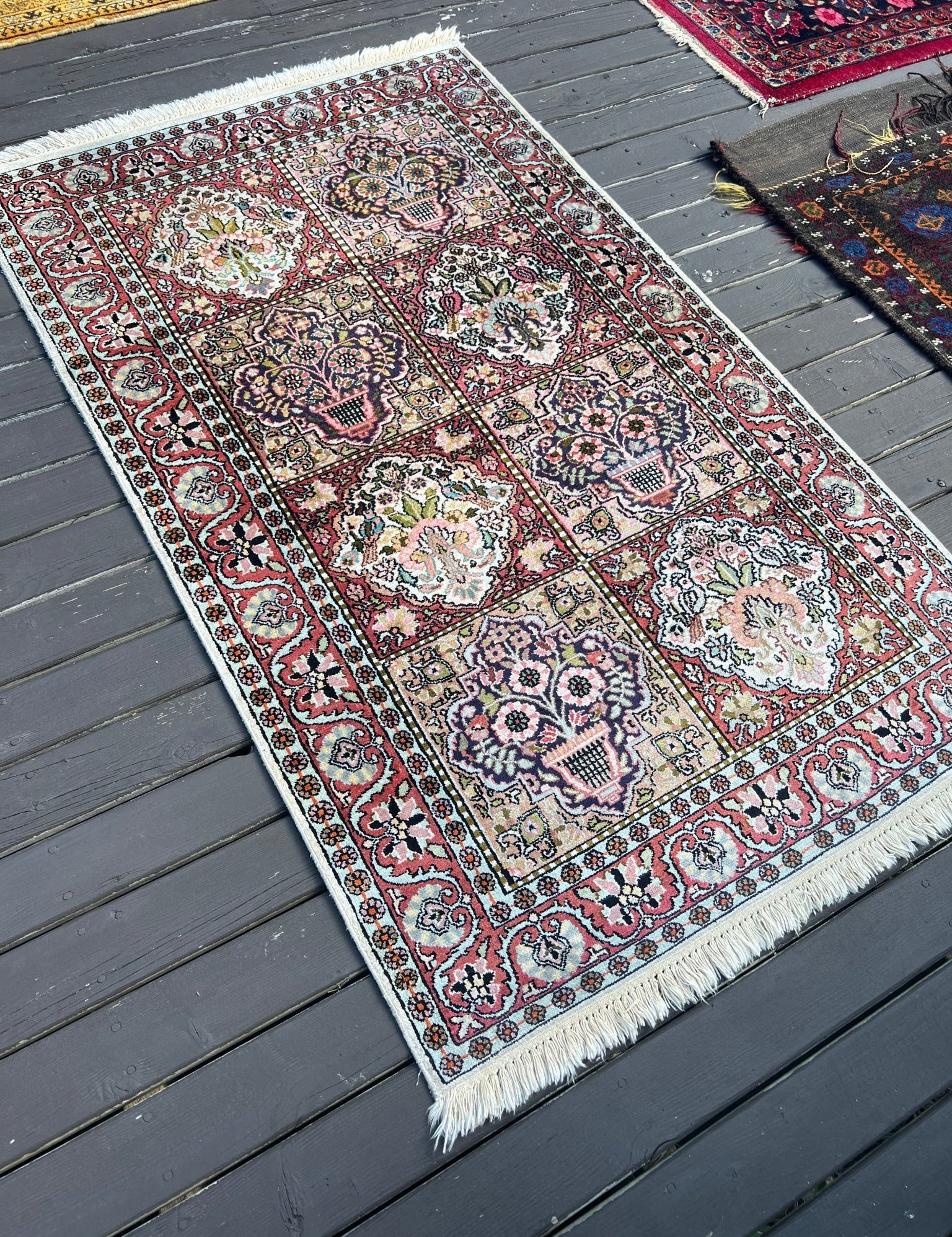 Indian Kashmir Rug | 3' x 4' 11" Rug the Rock