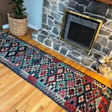 Maymana Kilim Runner | 9’ 5” x 2’ 10” - Rug the Rock