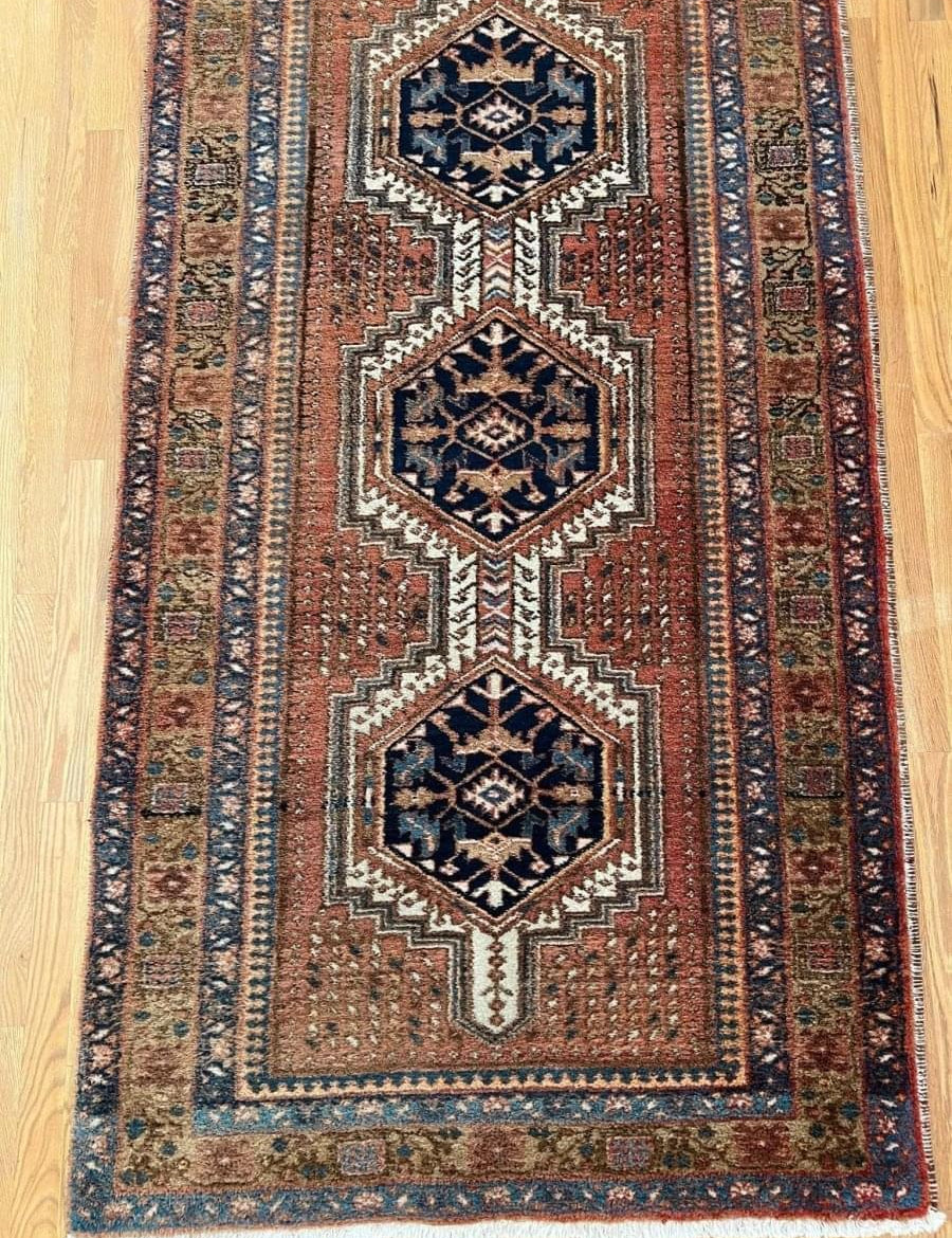 Persian Meshgin Runner | 11' 6" x 3' 7" Rug the Rock