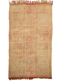 Moroccan Zemmour Sabra Soumak | 3' 8" x 6' 1" Rug the Rock 