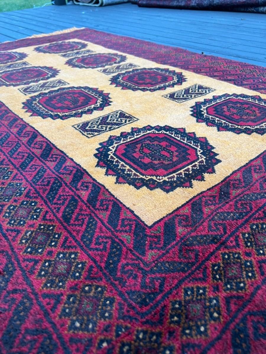 Persian Baluch Rug | 5' 3" x 3' 3" - Rug the Rock