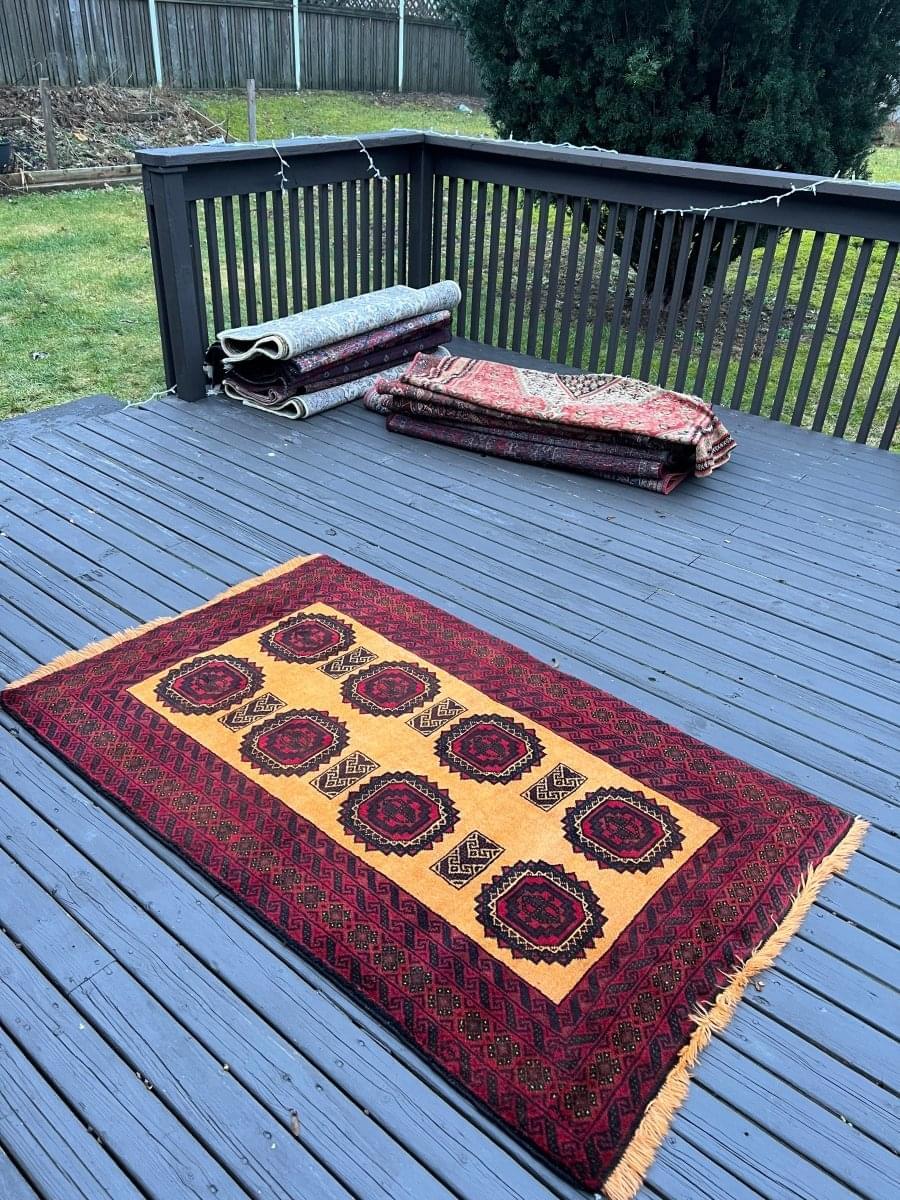 Persian Baluch Rug | 5' 3" x 3' 3" - Rug the Rock