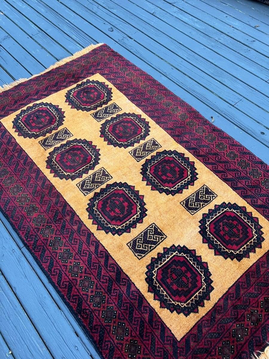 Persian Baluch Rug | 5' 3" x 3' 3" - Rug the Rock
