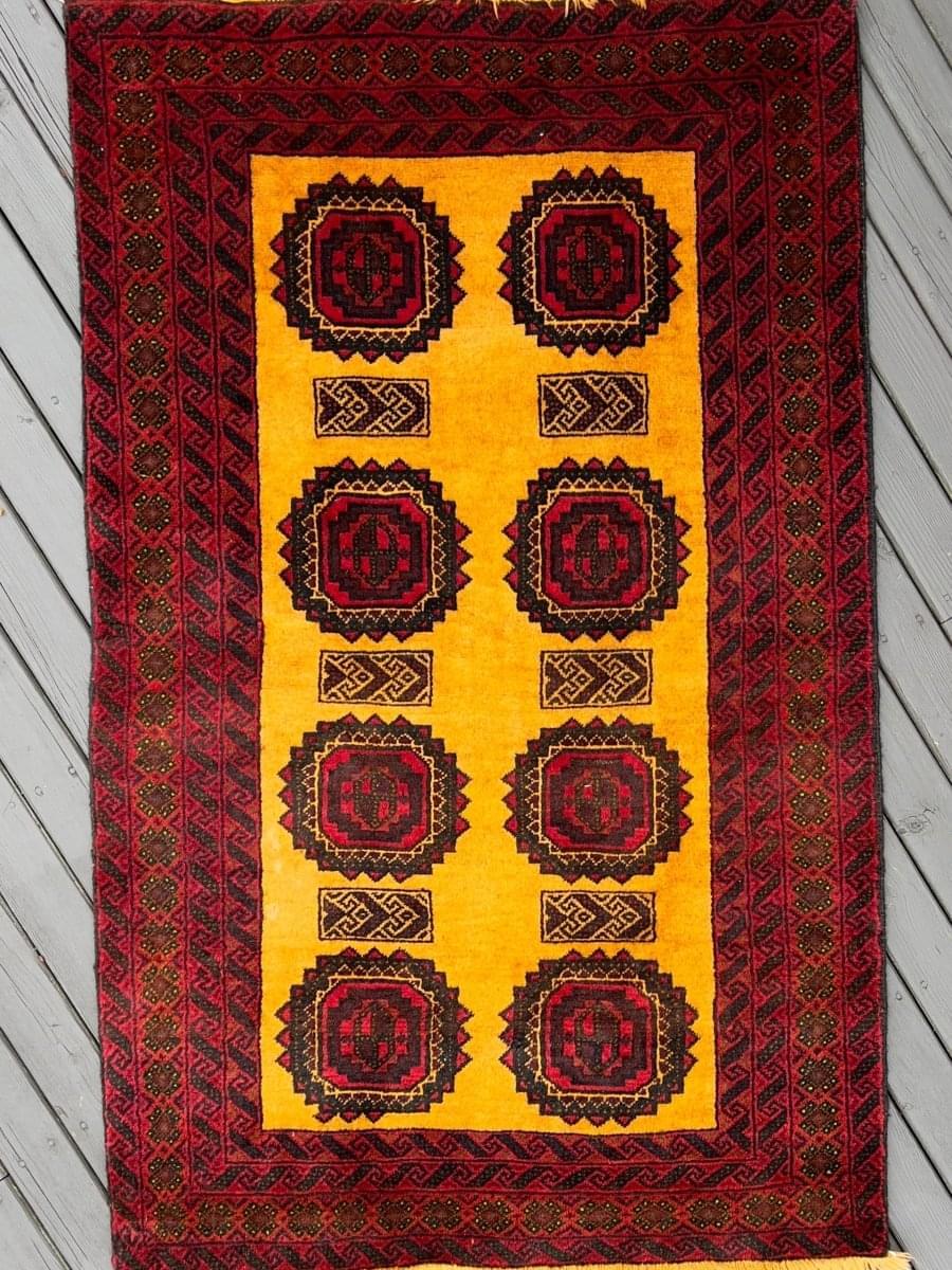 Persian Baluch Rug | 5' 3" x 3' 3" - Rug the Rock
