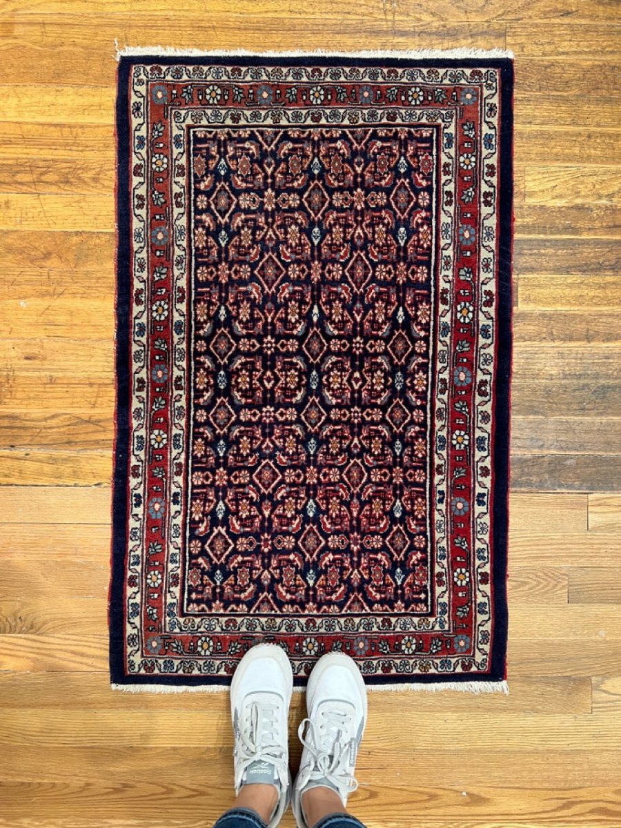 Persian Bijar Rug | 2' 2" x 3' 4" Rug the Rock 