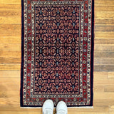 Persian Bijar Rug | 2' 2" x 3' 4" Rug the Rock 