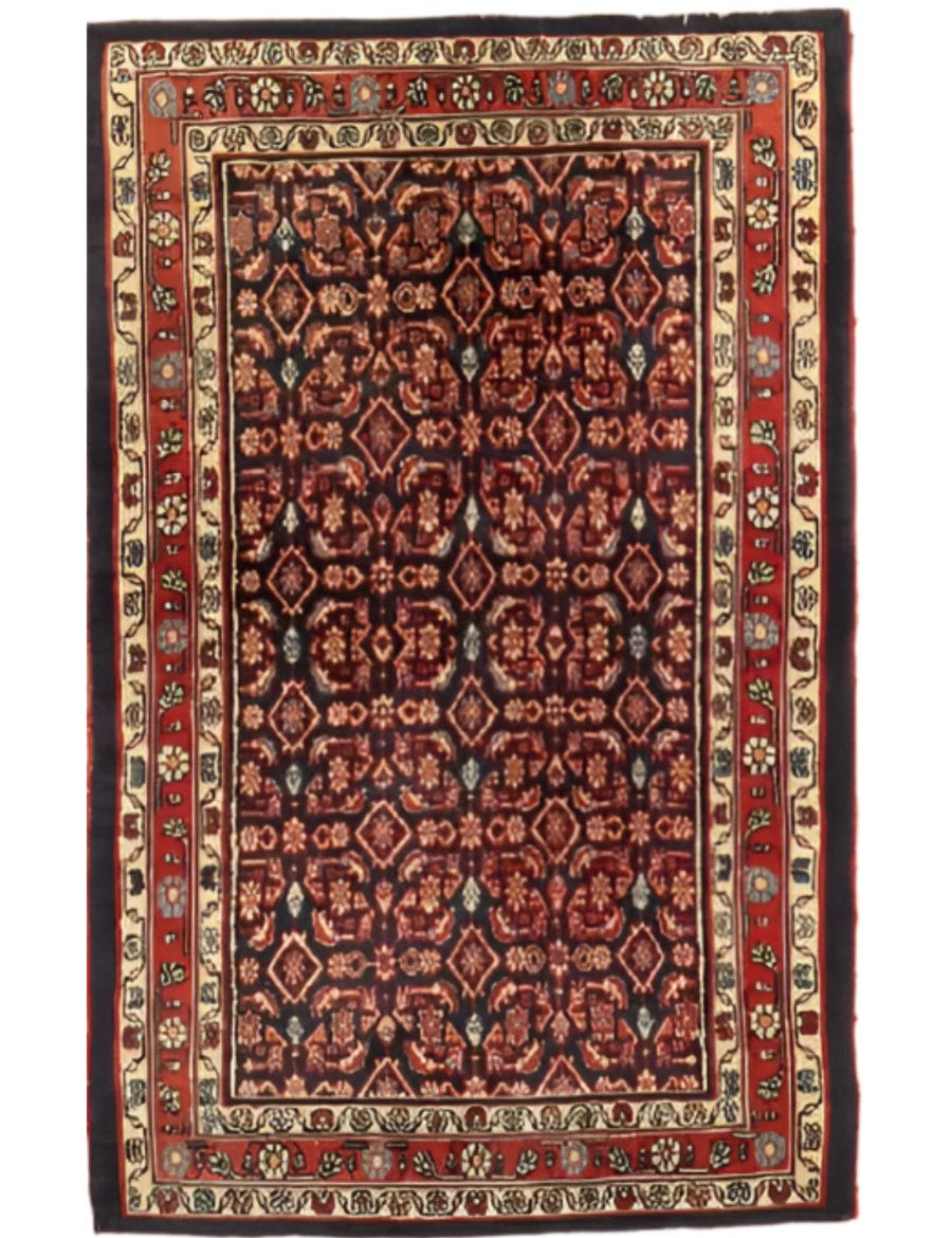 Persian Bijar Rug | 2' 2" x 3' 4" Rug the Rock 