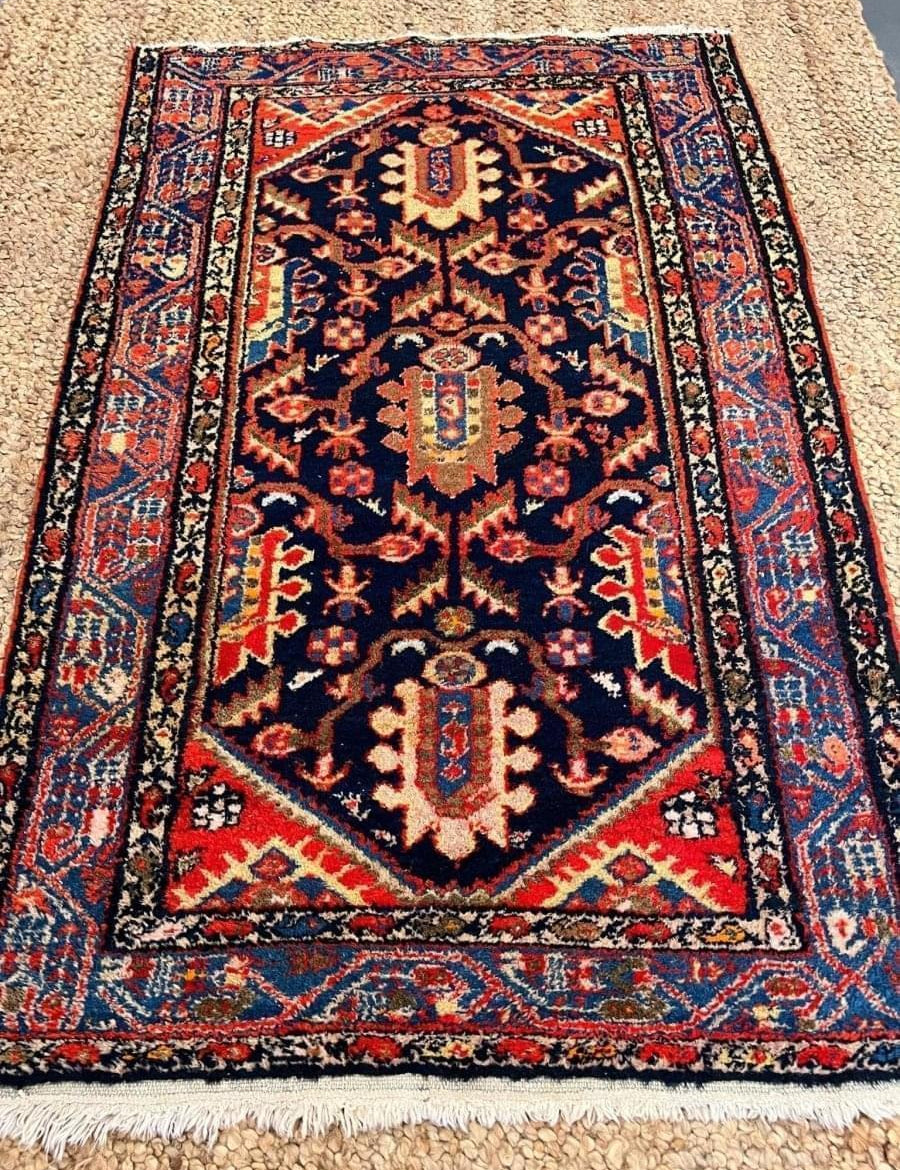 Persian Hamadan Rug | 5' 3" x 3' 4" - Rug the Rock