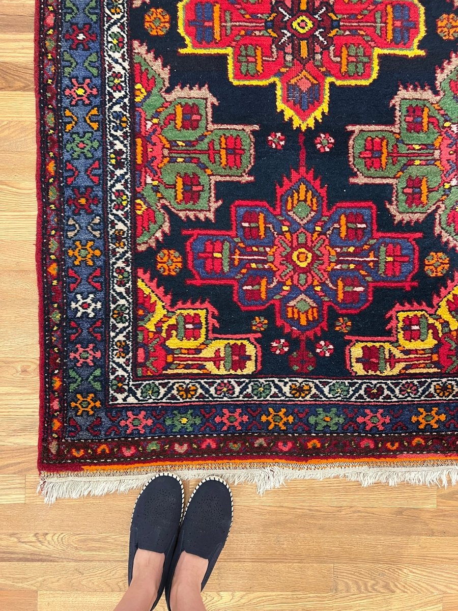 Persian Hamadan Runner Rug | 3' 5" x 8' 3" Rug the Rock