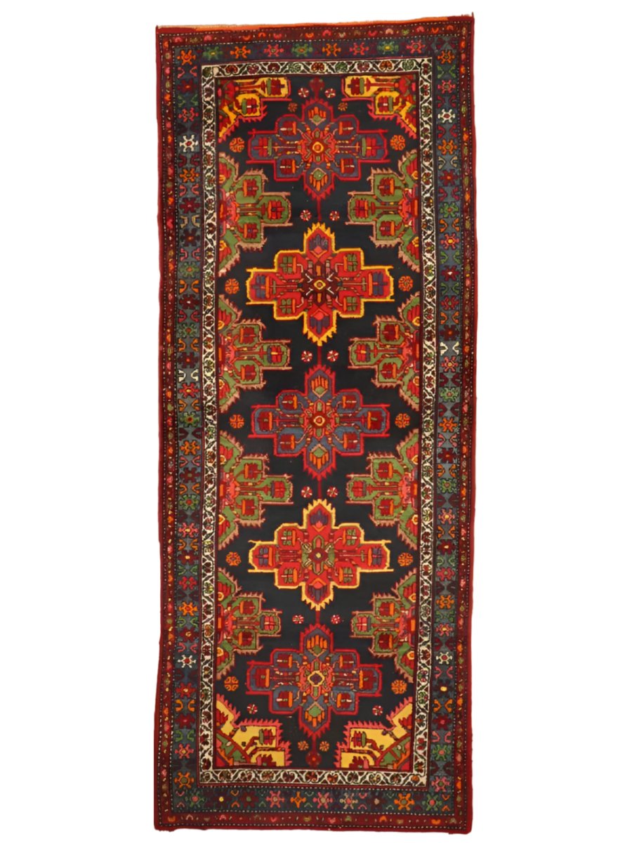 Persian Hamadan Runner Rug | 3' 5" x 8' 3" Rug the Rock