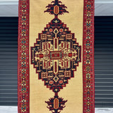 Persian Heriz Suzani Soumak | 4' 1" x 7' - Rug the Rock