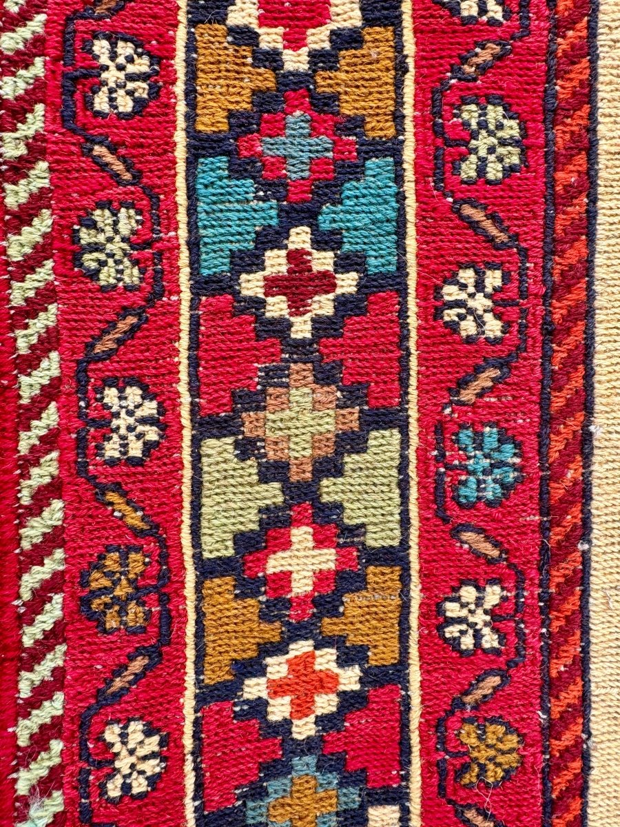 Persian Heriz Suzani Soumak | 4' 1" x 7' - Rug the Rock