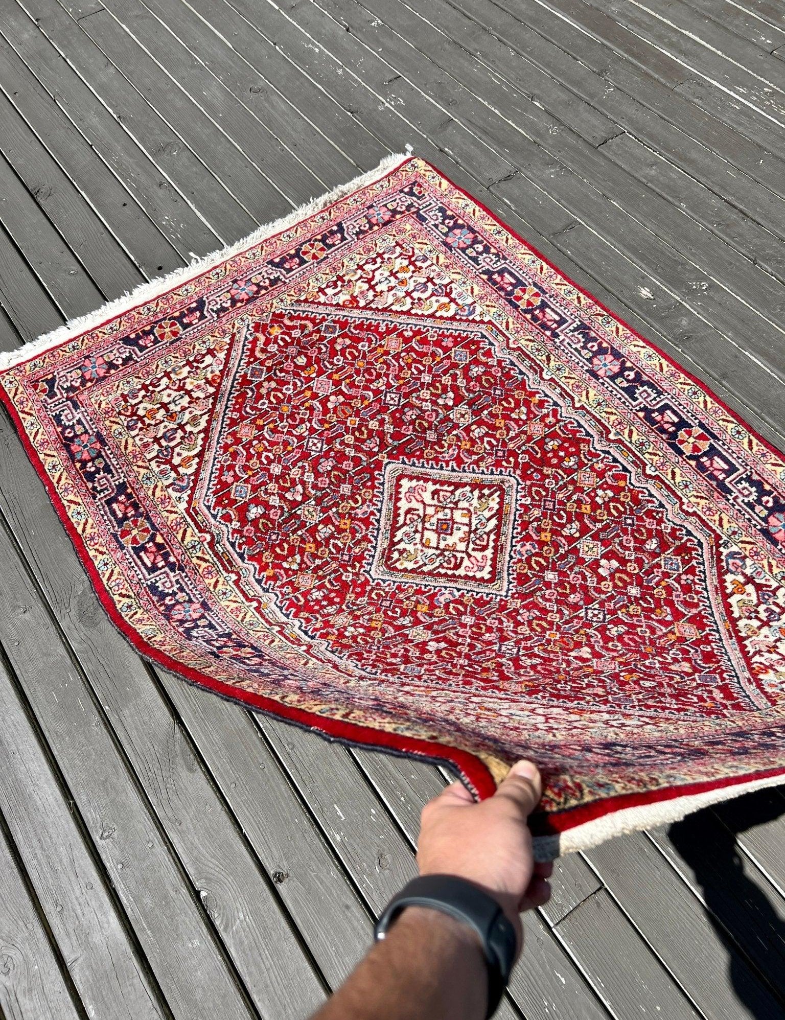 Persian Jozan Rug | 5' 3" x 3' 8" Rug the Rock
